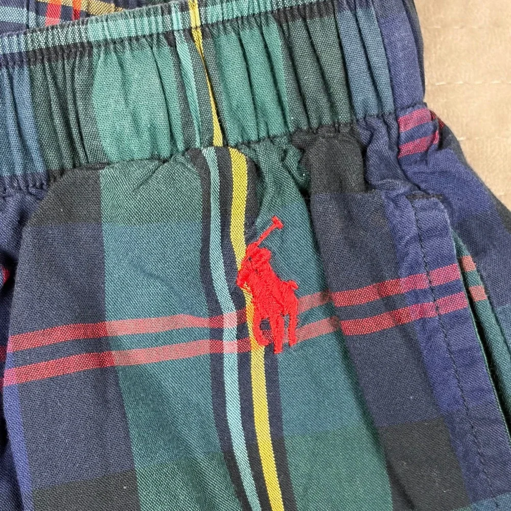 Polo Ralph Lauren Mens Plaid Pajama Pants Green Blue‎ Red Cotton Sleep XL P501RL